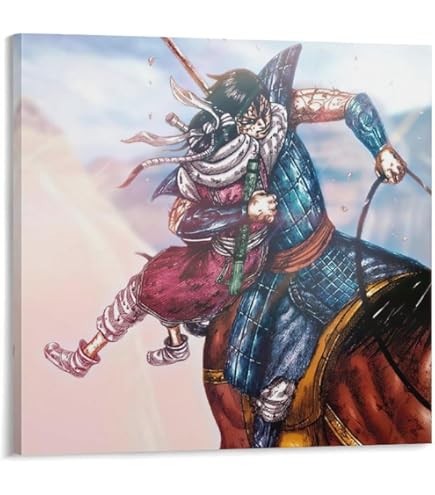 Amazon.co.jp: 額装 桓騎将軍 キングダム 原泰久 KINGDOM PE J R05